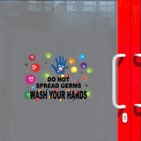 Epidemic,Prevention,Window,Background,Washing,Hands,Healthcare,Sticker,Floor,Decor