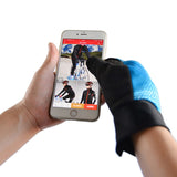 ROCKBROS,Winter,Waterproof,Finger,Touch,Scree,Cycling,Gloves,Cover,Stripe,Style