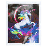 Rainbow,Unicorn,Paint,Number,Digital,Paintings,Canvas,Decor