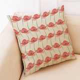 Linen,Pillowcase,Square,Decoration,Cushion,Cover,Pillow