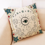 Mandala,Tarot,Creative,Style,Linen,Throw,Pillow,Cover,Office,Cushion,Cover,Pillow