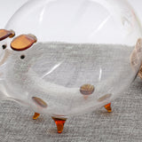 Clear,Glass,Piggy,Money,Collectible,Saving