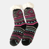 Christmas,Jacquard,Velvet,Socks,Thickening,Lambskin,Socks