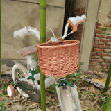 Children's,Bicycle,Basket,Plastic,Rattan,Large,Capacity