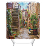 180x180cm,Shower,Curtain,Bathroom,Decor,Personalize,Custom,Waterproof,Polyester,Shower,Curtain,Fabric,Rings,Included