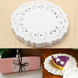 180pcs,3.5'',White,Paper,Round,Doilies,Wedding,Party,Craft,Decorations,8.8cm