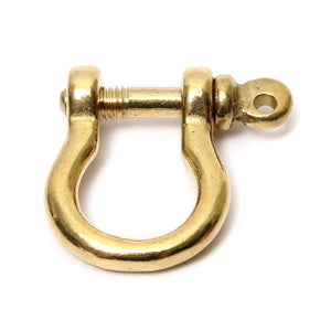 Brass,Shackle,Joint,Connect,Chain,Buckle,Leather,Craft,Hardware