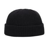 Unisex,Solid,Color,Knitted,Skull,Beanie