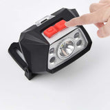 XANES,650LM,Smart,Sensor,HeadLamp,White,Modes,Rechargeable,Waterproof,Adjustable,Hiking,Cycling,Fishing,Light