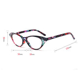 Women,Flower,Frame,Reading,Glasses,Pressure,Reduce,Presbyopic,Glasses