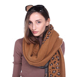 Women,Printing,Winter,Scarf,Casual,Leopard,Pattern,Blanket,Scarf,Shawl