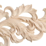 Carved,Applique,Frame,Onlay,Furniture,Decoration,Unpainted,401x112x9mm