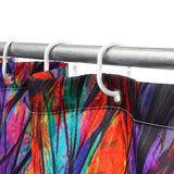 180x180cm,Colorful,Leaves,Waterproof,Bathroom,Shower,Curtain,Hooks