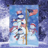 Christmas,Snowmen,Winter,Welcome,House,Garden,Banner,Decorations"