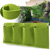 Pockets,Outdoor,Indoor,Mount,Window,Garden,Vertical,Green,Hanging,Aeration,Planter