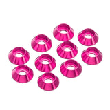 Suleve,M4AN6,10Pcs,Screw,Gasket,Washer,Aluminum,Alloy,Multicolor,Optional