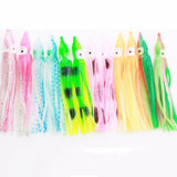 ZANLURE,10Pcs,Plastic,Fishing,Lures,Trolling,Squid,Skirt,Fishing,Tackle,Tools