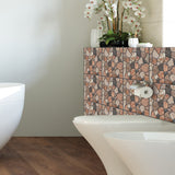 Sticker,Brick,Waterproof,Wallpaper,11.82x11.82inch,Piece