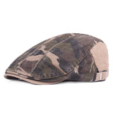 Men's,Camouflage,Cotton,Beret,Summer,Outdoor,Sunshade,Peaked,Forward,Adjustable