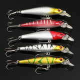 Minnow,Fishing,Lures,Crankbaits,Hooks,Tackle,Crank,Baits