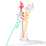 Kitchen,Drinking,Straw,Creative,Flamingo,Straw,Drink,Straws,Cartoon,Straws