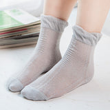 Women,Cotton,Ultra,Elastic,Socks,Summer,Solid,Color,Breathable,Ankle,Socks