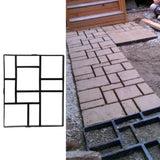 Rectangle,Maker,Stepping,Stone,Reusable,Paver,Molds,Brick,Mould,Cement,Brick,Garden,Walkway,Pavement