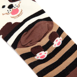 Women,Ladies,Lovely,Cartoon,Animal,Stripped,Cotton,Socks