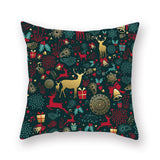 Christmas,Cushion,Cover,Green,Decor,Pillow,Cover,Throw,Pillowcase,Christmas,Decor