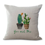 Honana,45x45cm,Cactus,Optional,Patterns,Cotton,Linen,Pillow,Cushion,Cover