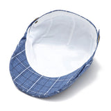 Outdoor,Summer,Plaid,pattern,Breathable,Beret,Solid,Newsboy,Cabbie,Visor