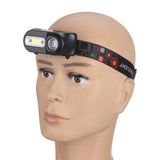 BIKIGHT,Rechargeable,Headlamp,Running,Camping,Fishing,Cycling,Flashlight,Sensor,Light