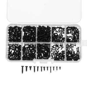 Suleve,MXCP4,500Pcs,hilips,Button,Screw,Carbon,Steel,Electronic,Notebook,Laptop,Repair,Screw,Assortment