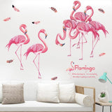 Loskii,XL8389,Flamingo,Sticker,Decoration,Bedroom,Living,Study,Children,Office,Decor