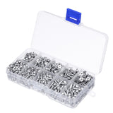 Suleve,M3SH9,700Pcs,Stainless,Steel,Machine,Screw,Socket,Flat&Button,Assortmen