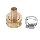 Brass,Female,Connector,Garden,Repair,Quick,Connect,Water,Fittings,Adapter,Adjustable,Clamp