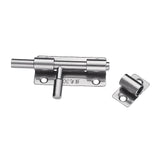 Stainless,Steel,Latch,Sliding,Barrel,Staple,Safety,Padlock