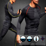 Men's,Compression,Sleeve,Sports,Tight,Shirts,Fitness,Running,Layer