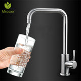 Kitchen,Faucet,Rotate,Stainless,Steel,Faucet,Mixer,Water,Spout,Basin,Mounted,Crane,Kitchen