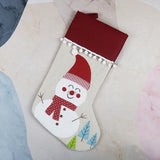 Christmas,Decor,Stocking,Socks,Plush,Hanging,Christmas,Christmas,Grandpa,Snowman,Socks,Candy,Hanging,Figurines