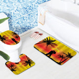 Honana,Bathroom,Waterproof,Shower,Curtain,Summer,Seaside,Pattern,Bathroom,Toilet,Cover,Pedestal