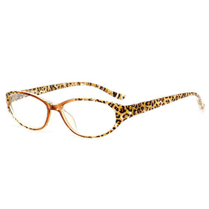 Women,Resin,Presbyopic,Glasses,Leopard,Frame,Reading,Glasses