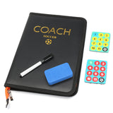 Magnetic,Training,Football,Soccer,Tactic,Board,Folder,Leather,Portable