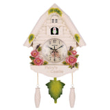 Wooden,Antique,Cuckoo,Clock,Swing,Alarm,Watch,Handcraft