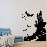 Miico,FX3013,Halloween,Stciker,Cartoon,Sticker,Castle,Removable,Stickers