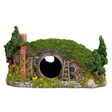 Resin,Aquarium,Ornament,Dwarf,House,Landscape,Hiding,Decorations