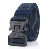 125CM,Magnetic,Buckle,Leisure,Canvas,Breathable,Waist,Quick,Unlock,Men's,Elastic,Tactical