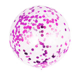 Giant,Clear,Balloon,Confetti,Helium,Latex,Wedding,Birthday,Party,Decorations"