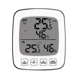 Large,Screen,Digital,Indoor,Outdoor,Thermometer,Hygrometer,Temperature,Humidity,Table,Alarm,Clock