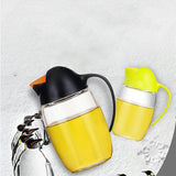 Creative,Penguin,Automatic,Proof,Vinegar,Dispenser,Glass,Flavouring,Pouring,Spout